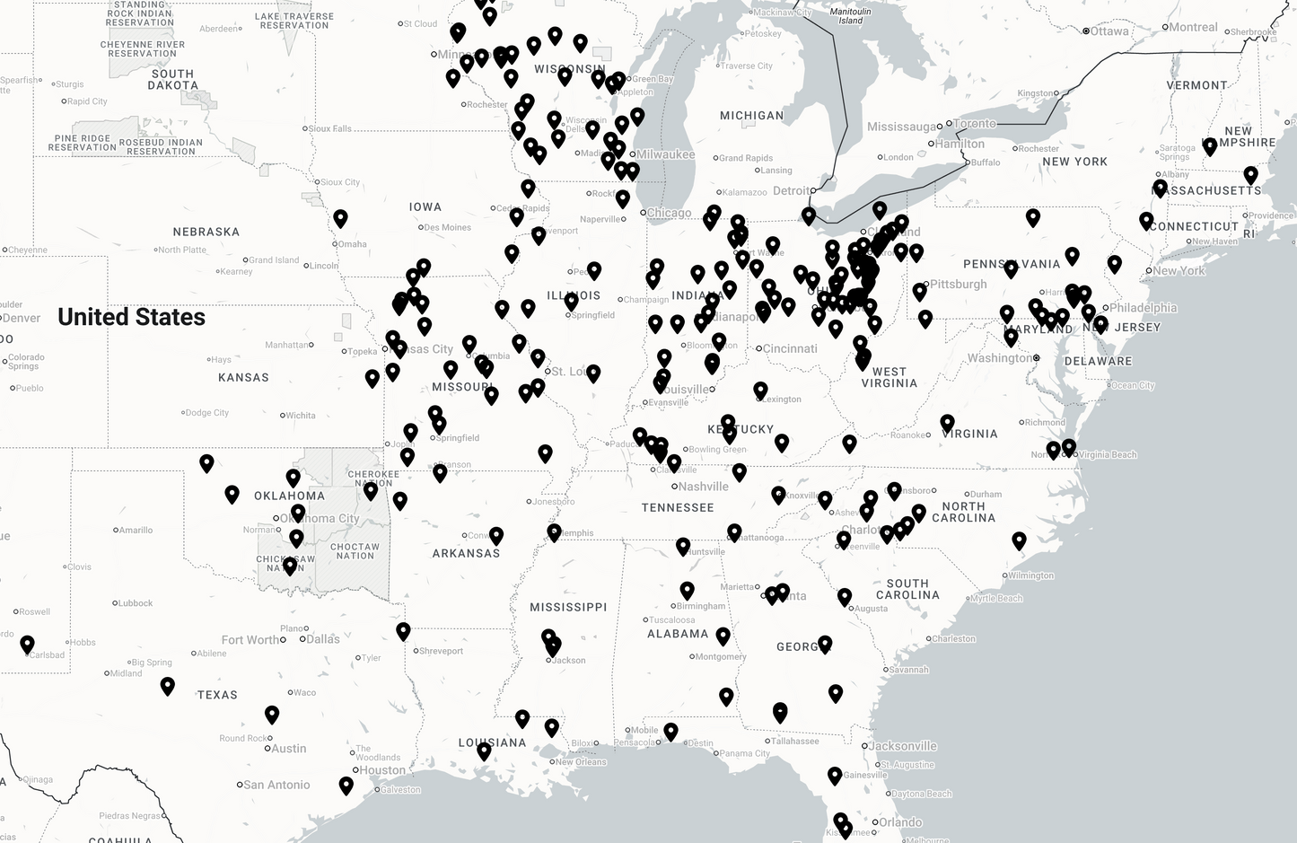 Pilot Locator Map Subscription