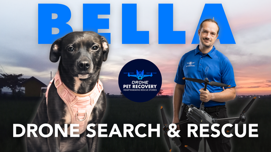 She Was Hiding in Plain Sight- Thermal Drone Finds Lost Dachshund