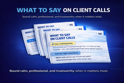 Drone Pet Recovery Quickstart Guide