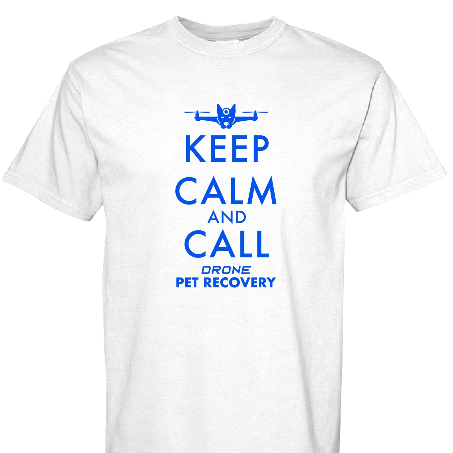 Keep Calm Tee White