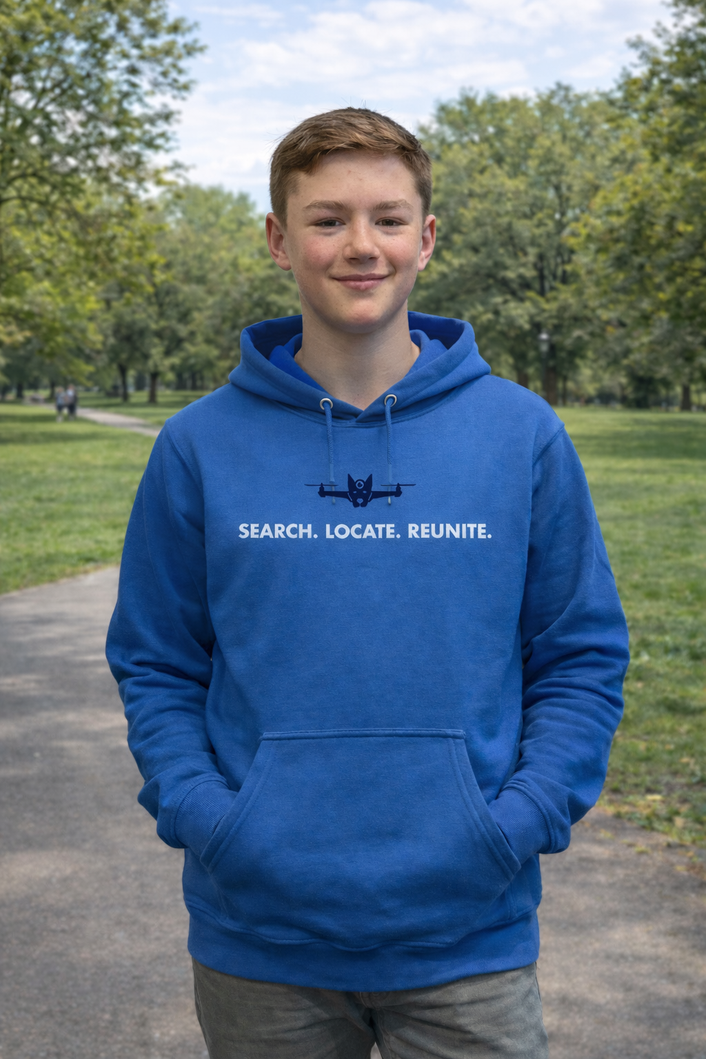 Reunite Royal Hoodie